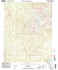 Sharktooth Peak 2004 topographic map thumbnail