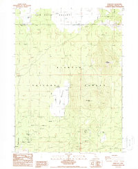 Sharp Mountain 1988 topographic map thumbnail