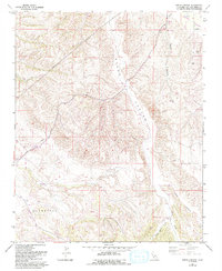 Shedd Canyon 1961 topographic map thumbnail