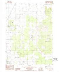 Sheep Mountain 1985 topographic map thumbnail