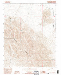 Sheep Creek Spring 1985 topographic map thumbnail