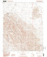 Sheep Creek Spring 1996 topographic map thumbnail