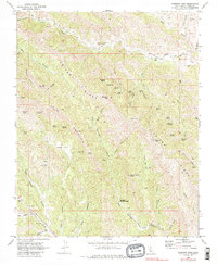Sherman Peak 1969 topographic map thumbnail