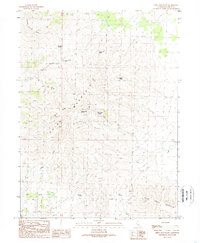 Shinn Mountain 1989 topographic map thumbnail