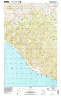 Shubrick Peak 1997 topographic map thumbnail