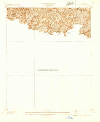Sierra Madre 1933 topographic map thumbnail
