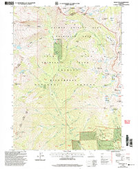Siligo Peak 1998 topographic map thumbnail