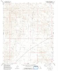 Silver Bell Mine 1955 topographic map thumbnail