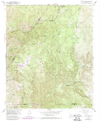 Sitton Peak 1954 topographic map thumbnail
