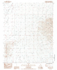 Skeleton Pass 1985 topographic map thumbnail
