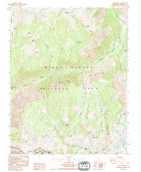 Slide Bluffs 1992 topographic map thumbnail