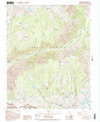 Slide Bluffs 1992 topographic map thumbnail