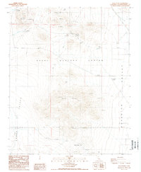 Slocum Mtn 1988 topographic map thumbnail
