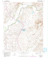 Sloughhouse 1968 topographic map thumbnail