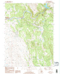 Smartville 1995 topographic map thumbnail