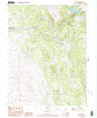 Smartville 1995 topographic map thumbnail