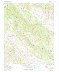 Smith Mountain 1969 topographic map thumbnail