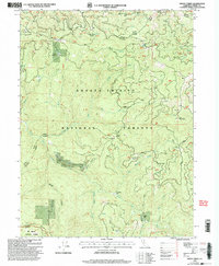 Smoky Creek 1998 topographic map thumbnail