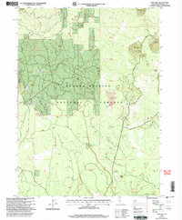 Snag Hill 1998 topographic map thumbnail