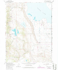 Snake Lake 1962 topographic map thumbnail