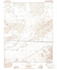 Soda Lake South 1983 topographic map thumbnail