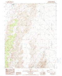 Soldier Pass 1987 topographic map thumbnail