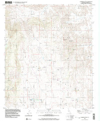 Sombrero Peak 1997 topographic map thumbnail