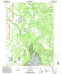 Soup Creek 1993 topographic map thumbnail