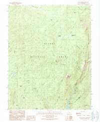 Squaw Dome topographic map thumbnail
