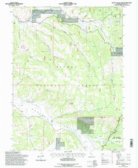Squaw Valley Peak 1994 topographic map thumbnail