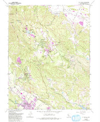 St. Helena 1960 topographic map thumbnail