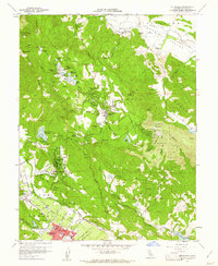 St. Helena 1960 topographic map thumbnail