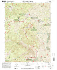 St. John Mountain 1996 topographic map thumbnail