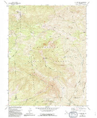St. John Mtn. 1968 topographic map thumbnail