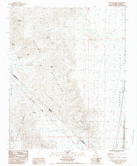 State Line Pass 1985 topographic map thumbnail