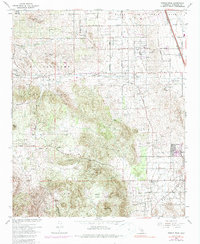 Steele Peak 1967 topographic map thumbnail