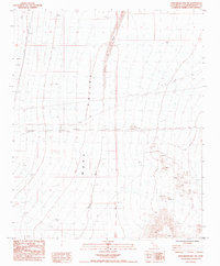 Stepladder Mts. NW 1985 topographic map thumbnail