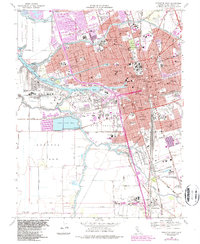 Stockton West 1968 topographic map thumbnail