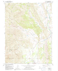 Stonyford 1968 topographic map thumbnail