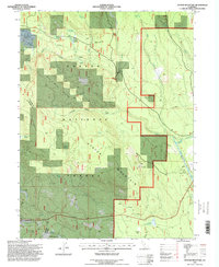 Stover Mountain 1995 topographic map thumbnail