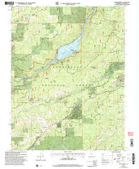 Strawberry 2001 topographic map thumbnail