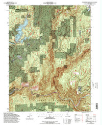 Strawberry Valley 1994 topographic map thumbnail