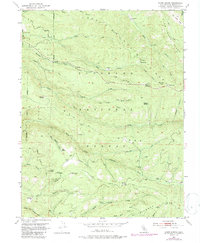 Stump Spring 1951 topographic map thumbnail