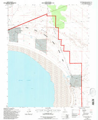 Sulphur Pond 1994 topographic map thumbnail
