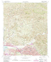 Sunland 1966 topographic map preview