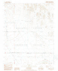Superior Valley 1988 topographic map thumbnail