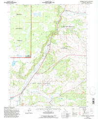 Surprise Station 1993 topographic map thumbnail