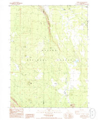 Swains Hole 1985 topographic map thumbnail