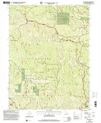 Swim Ridge 1997 topographic map thumbnail