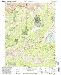 Tamarack 2001 topographic map thumbnail